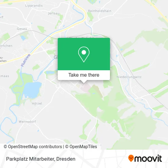 Карта Parkplatz Mitarbeiter