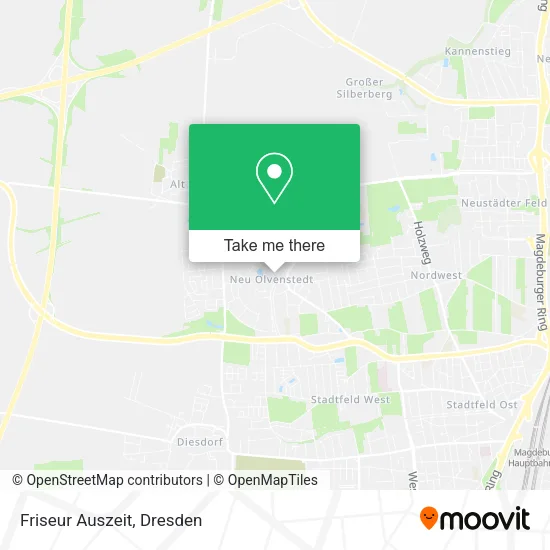 Карта Friseur Auszeit