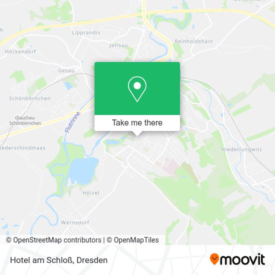 Карта Hotel am Schloß