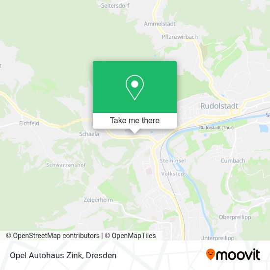 Карта Opel Autohaus Zink
