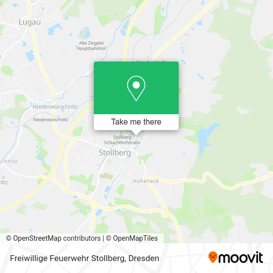 Карта Freiwillige Feuerwehr Stollberg