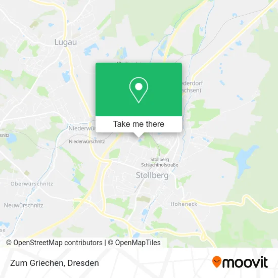 Карта Zum Griechen