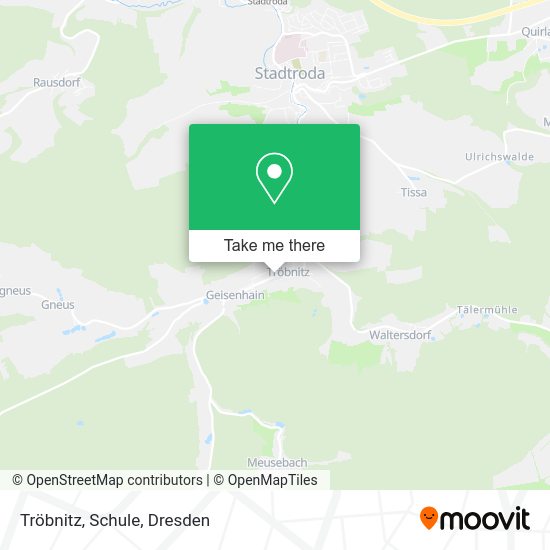 Карта Tröbnitz, Schule