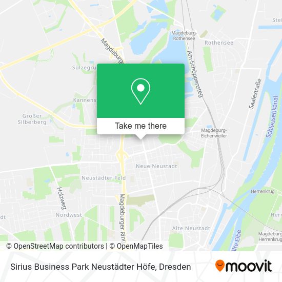 Карта Sirius Business Park Neustädter Höfe