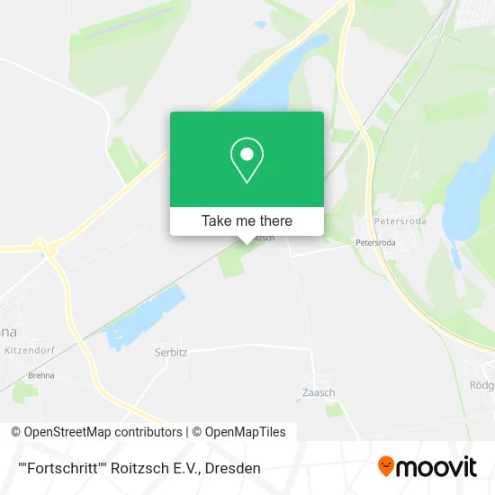 Карта ""Fortschritt"" Roitzsch E.V.