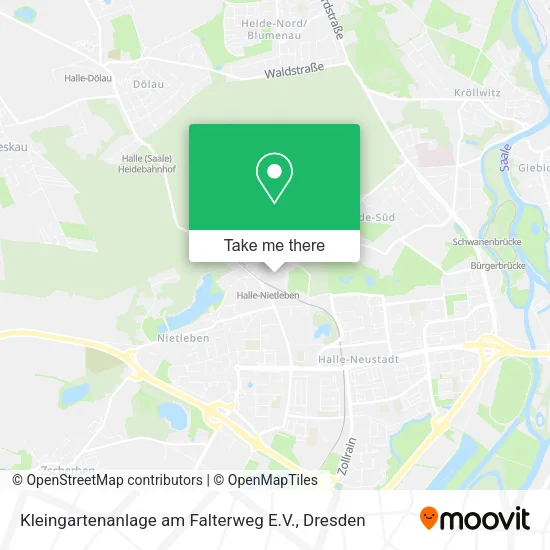 Карта Kleingartenanlage am Falterweg E.V.
