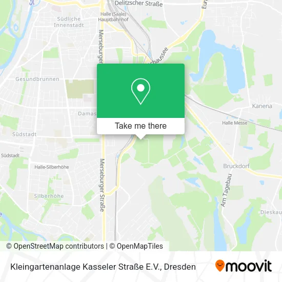 Карта Kleingartenanlage Kasseler Straße E.V.