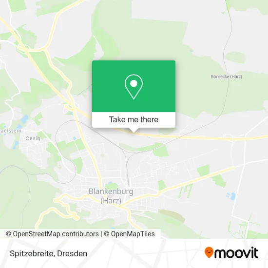 Карта Spitzebreite