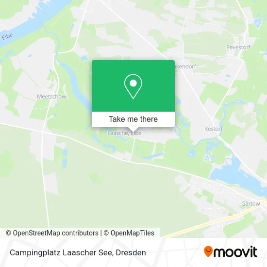 Карта Campingplatz Laascher See