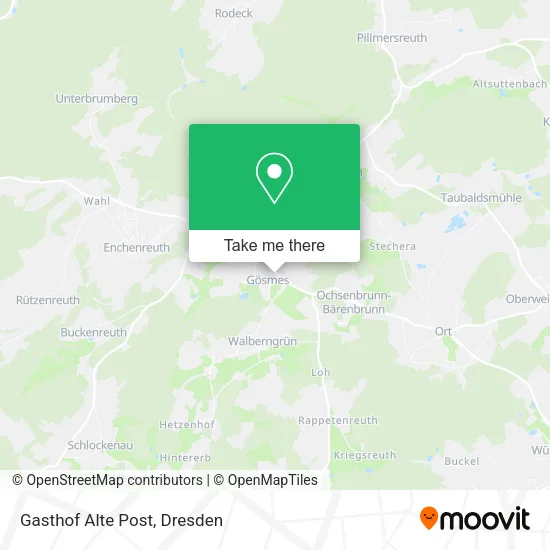 Карта Gasthof Alte Post