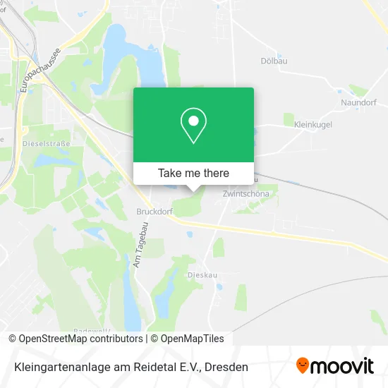 Карта Kleingartenanlage am Reidetal E.V.