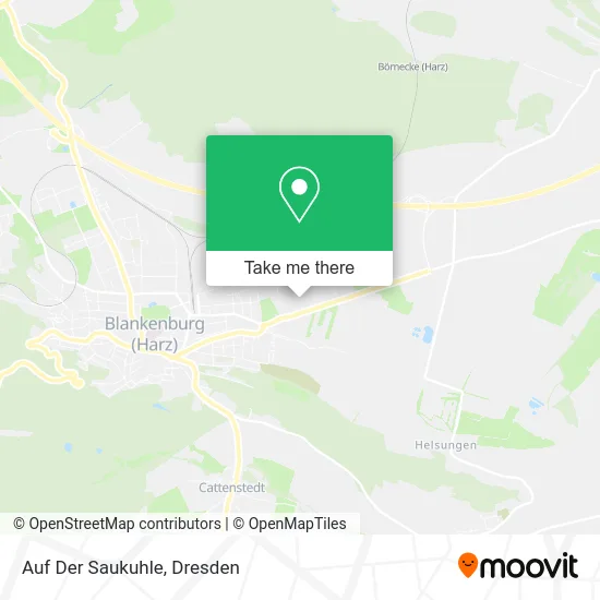 Карта Auf Der Saukuhle