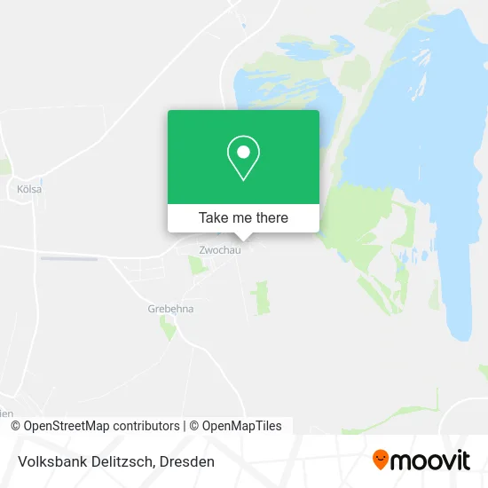 Карта Volksbank Delitzsch