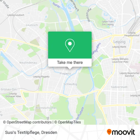 Карта Susi's Textilpflege