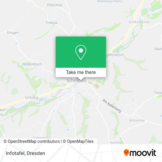 Карта Infotafel