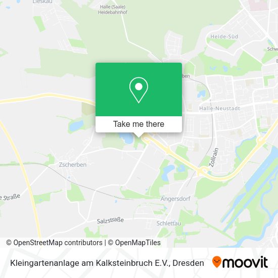 Карта Kleingartenanlage am Kalksteinbruch E.V.