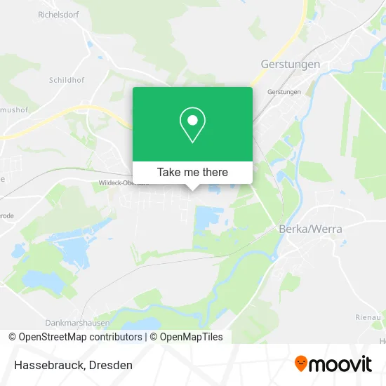 Карта Hassebrauck