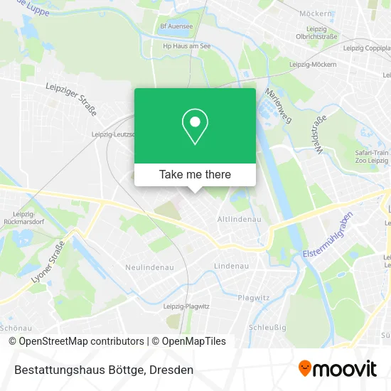 Карта Bestattungshaus Böttge