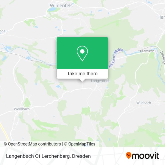 Карта Langenbach Ot Lerchenberg