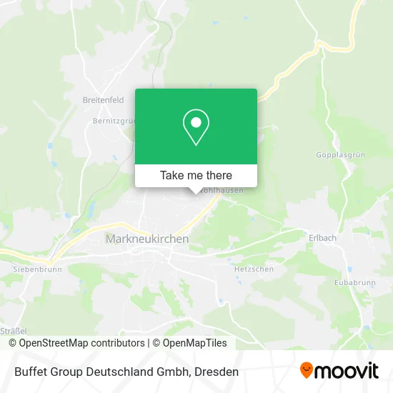 Buffet Group Deutschland Gmbh map