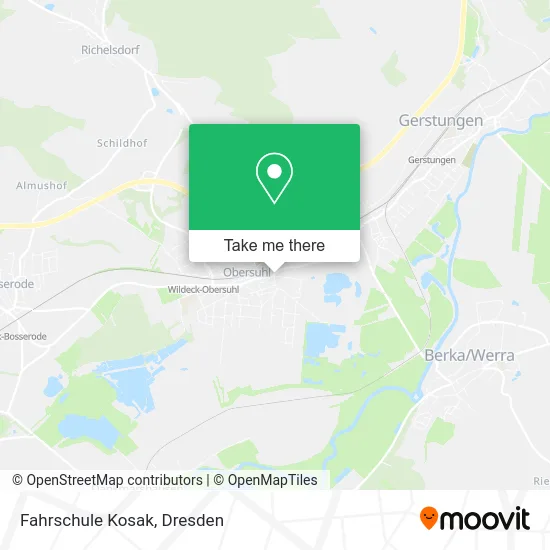Карта Fahrschule Kosak