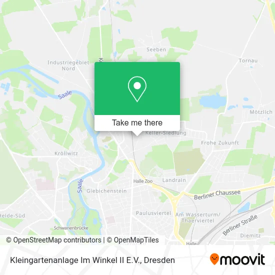 Карта Kleingartenanlage Im Winkel II E.V.