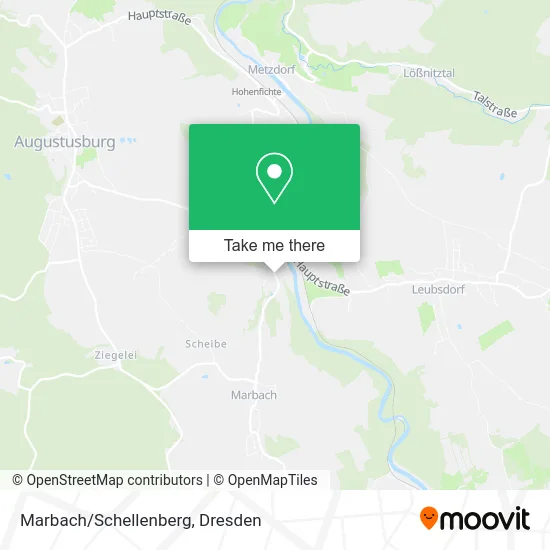 Карта Marbach/Schellenberg