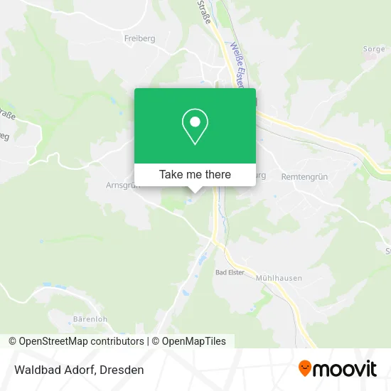Карта Waldbad Adorf