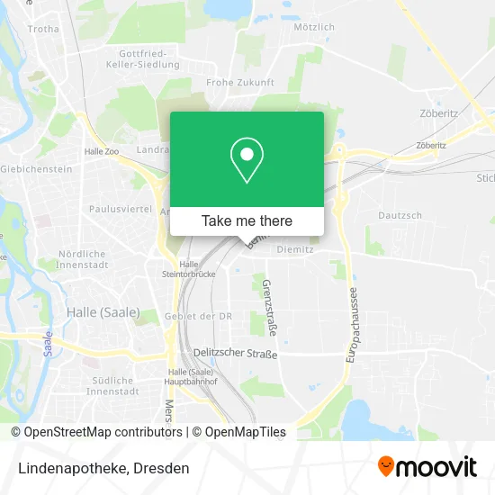 Карта Lindenapotheke