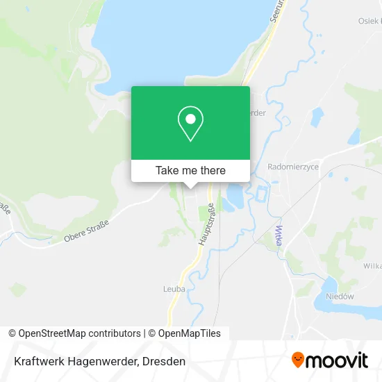 Карта Kraftwerk Hagenwerder