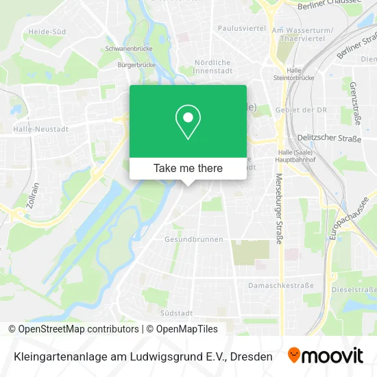 Карта Kleingartenanlage am Ludwigsgrund E.V.