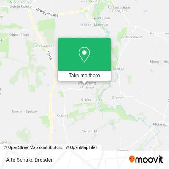 Карта Alte Schule