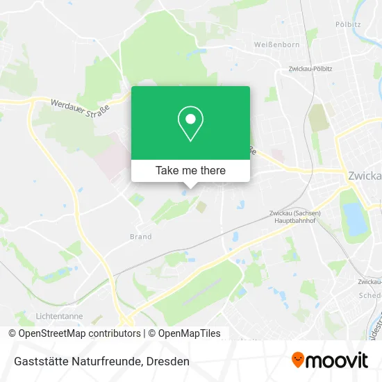 Карта Gaststätte Naturfreunde