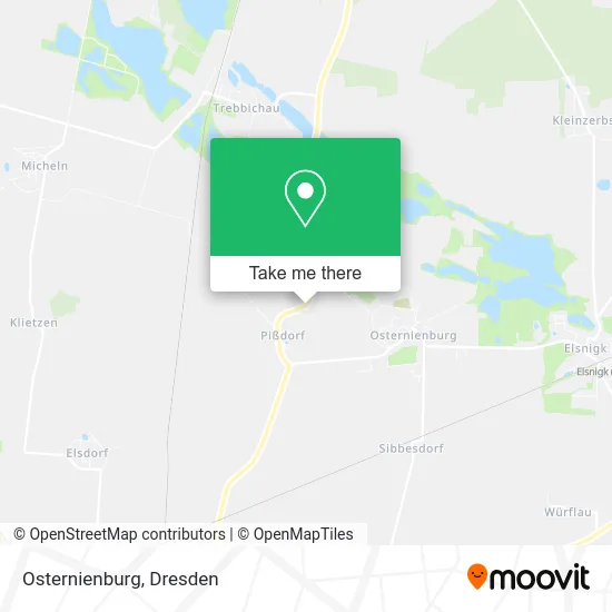 Карта Osternienburg