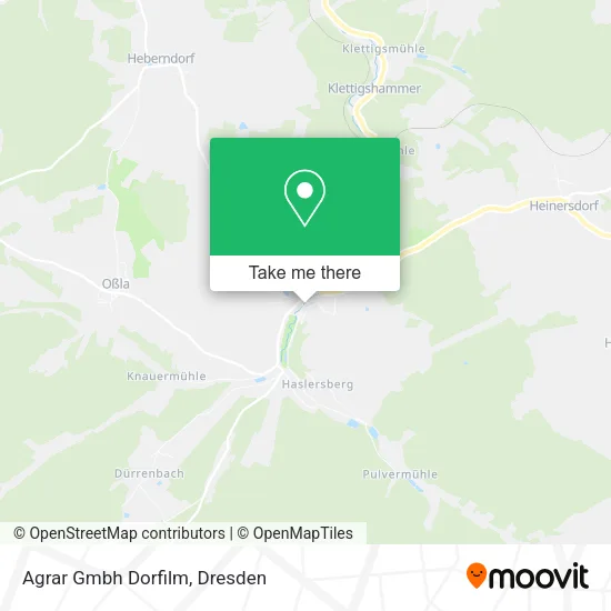 Карта Agrar Gmbh Dorfilm