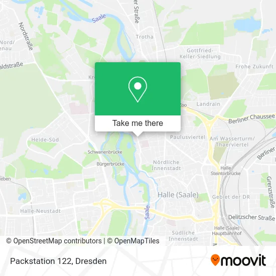 Карта Packstation 122