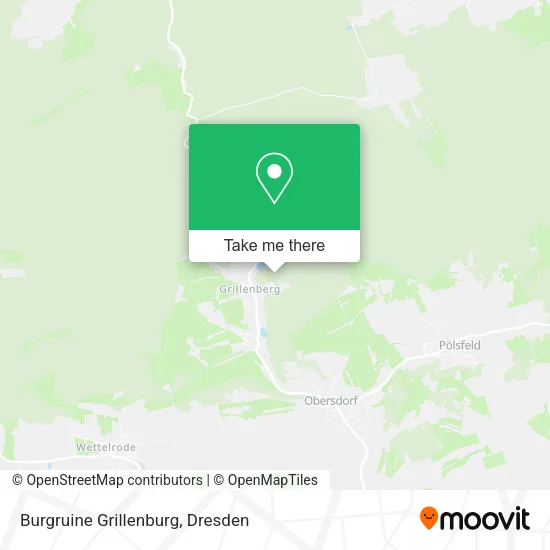 Карта Burgruine Grillenburg