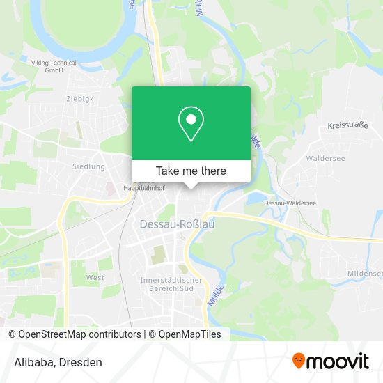 Карта Alibaba