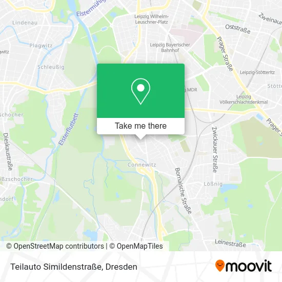 Карта Teilauto Simildenstraße