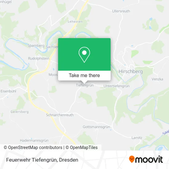 Карта Feuerwehr Tiefengrün