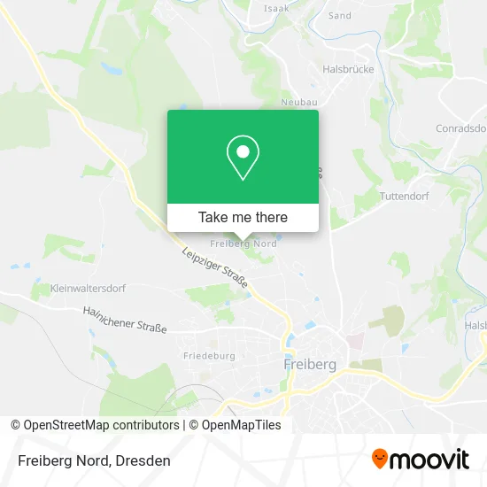 Карта Freiberg Nord