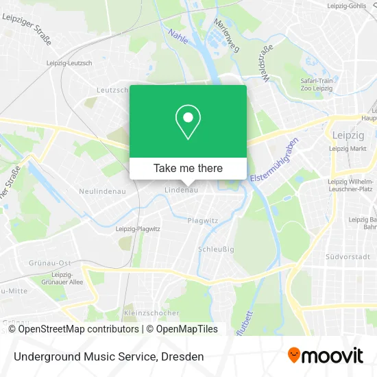 Карта Underground Music Service