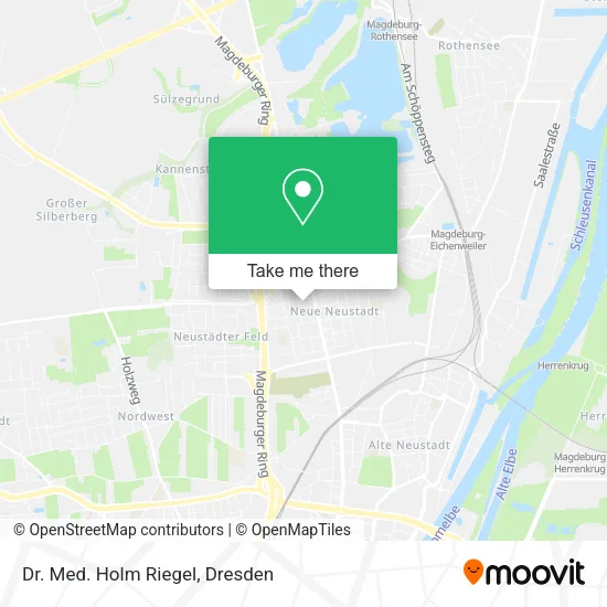Карта Dr. Med. Holm Riegel