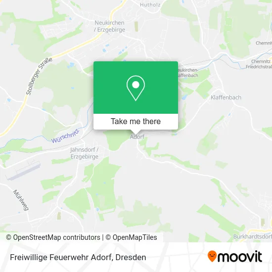 Карта Freiwillige Feuerwehr Adorf