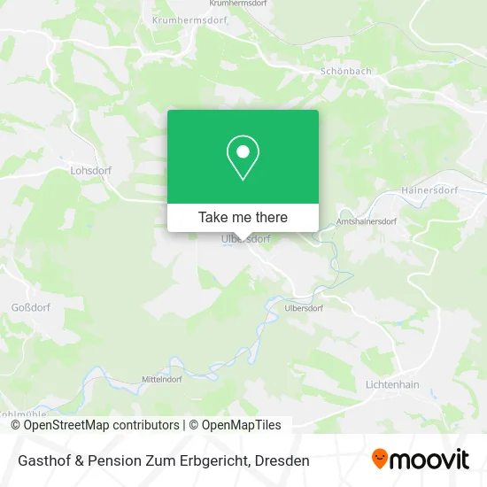 Карта Gasthof & Pension Zum Erbgericht