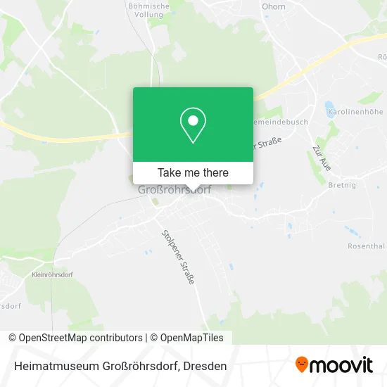 Карта Heimatmuseum Großröhrsdorf
