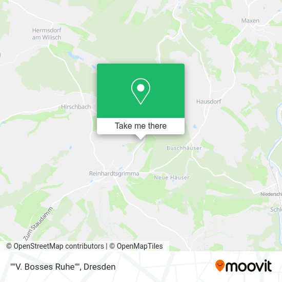 Карта ""V. Bosses Ruhe""