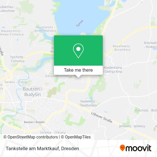 Карта Tankstelle am Marktkauf