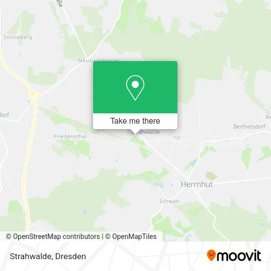 Карта Strahwalde