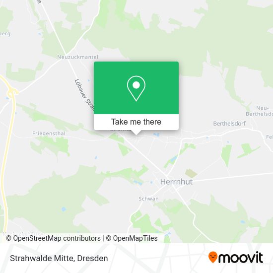 Карта Strahwalde Mitte